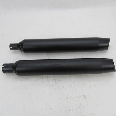 Set of Harley Davidson Genuine Black Stock Mufflers Touring 64900766A