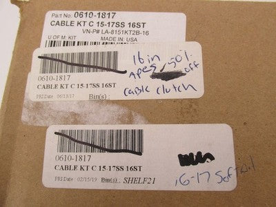 LA Choppers 16" Ape Hangers Cable Kit Breake Line Only LA-8151KT2B-16