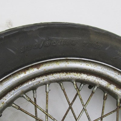 Harley Davidson OEM 86-99 Rear Wheel 16x3" 40-Spoke w/ Tire & Hub 4097
