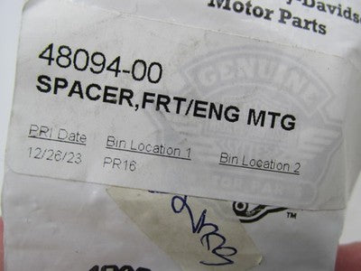 Lot of 2 Harley Davidson Genuine NOS Front Engine Mounting Spacer 4809