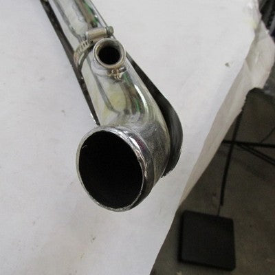 Harley Davidson OEM Chrome Right Hand Exhaust Muffler w/ Header Pipe 6