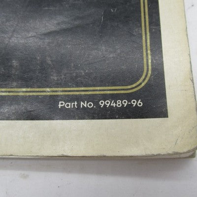 Harley Davidson Genuine 1989-1996 Painted Parts Catalog Factory Manual