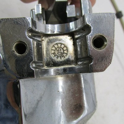 Harley OEM 9/16" Chrome Front Brake Master Cylinder w/ Braided Steel L