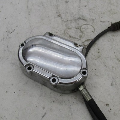 Harley Davidson OEM 5-Speed Transmission Side Cover w/ Clutch Cable 37