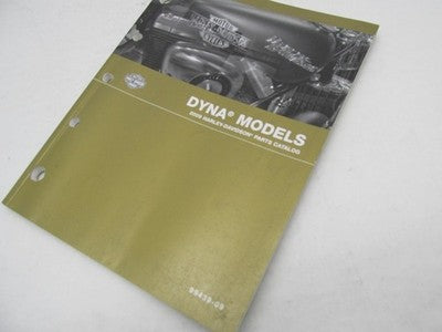 Harley-Davidson Official Factory 2009 Dyna Models Parts Catalog 99439-