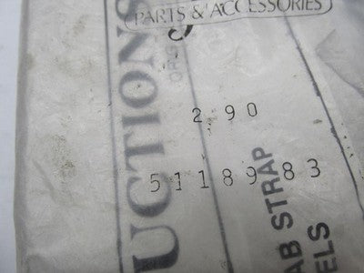 Harley Davidson Genuine NOS XLX Passenger Pillion Seat Grab Strap Kit