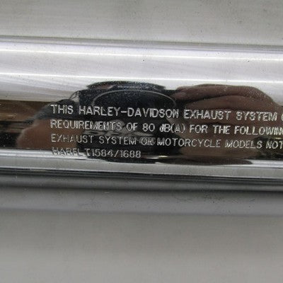 Pair of Harley OEM 09-16 Touring Mufflers w/ Crossover Pipe 64900016 6
