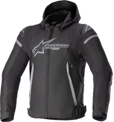 Alpinestars Zaca Waterproof Jacket Black/Gray Large 3206423-111-L