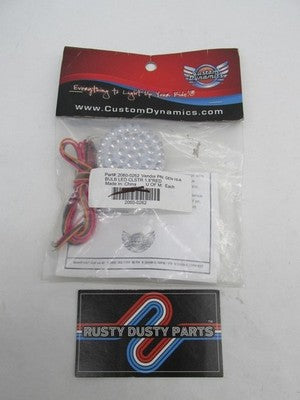 Custom Dynamics Harley Davidson Red LED Cluster 2060-0262 GEN-18-R