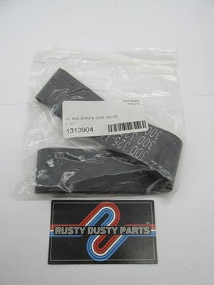 (1) Single Motorcycle 16" Rim Strip with Side Valve 1313904
