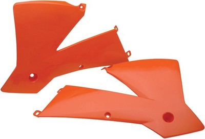 Acerbis Radiator Shrouds KTM Orange 2071380237