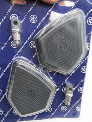 Performance Machine NOS Passenger Mini Floorboard Assembly 0036-1017-B