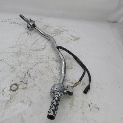 Harley 1.25" Fat Tapered Stepped Chrome 36" Handlebar w/ Switch Assemb