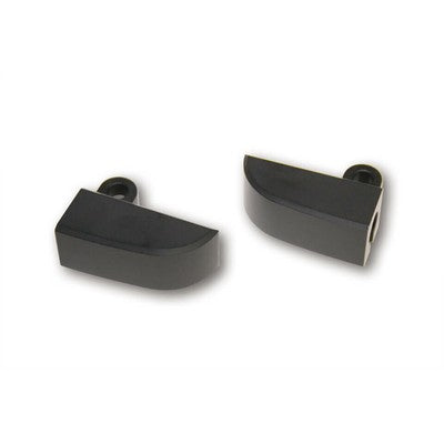 Highsider Turn Signal Bracket PAIR BLACK 220-215