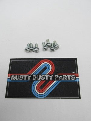 Lot of 7 Harley Davidson Genuine NOS Accelerator Pump Screw w/ Washer