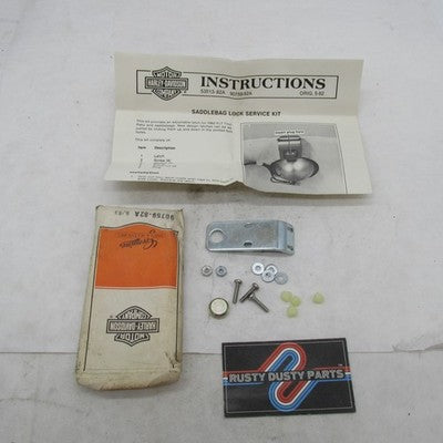 Harley Davidson Genuine NOS Shovelhead Saddlebag Adjustable Latch Kit