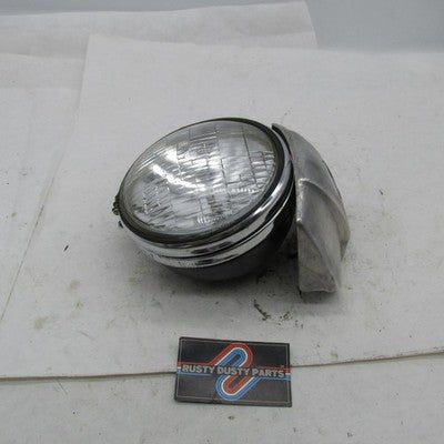 Harley OEM Black & Chrome Headlight & Visor 2003 Dyna FXDL Low Rider 6