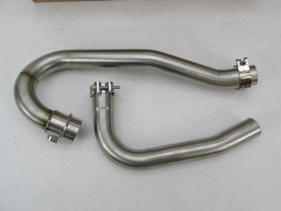 British Customs Competition Header System Brushed BC901-130-BR Triumph