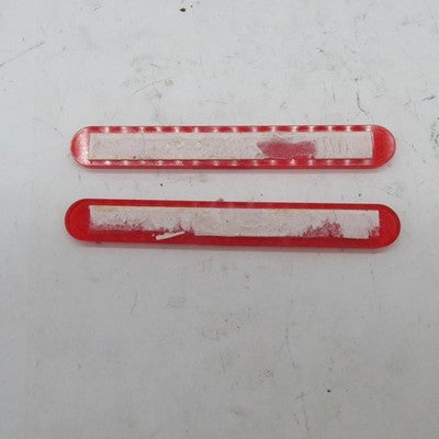 Pair of Harley Davidson Genuine Red Oval Reflectors 023240