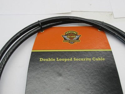 Harley Davidson OEM NOS 7' x 0.4" (10MM) Double Looped Security Cable