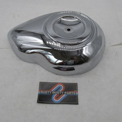 Harley Davidson OEM 08-17 Twin Cam Chrome Teardrop Air Cleaner Cover 2