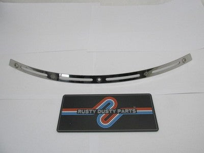 Harley-Davidson Genuine OEM 22" Slotted Windshield Trim Strip, Chrome