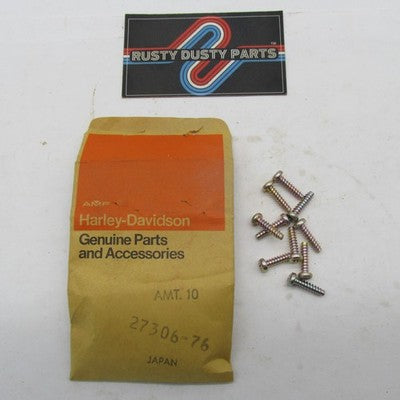Lot of 10 Harley-Davidson OEM NOS Pump Stroke Adjusting Screws 27306-7