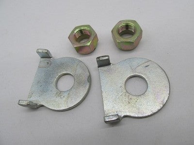 Pair of Harley Genuine NOS Front Axle Fork Retainer Washer Plates 4155