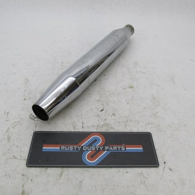 Harley Davidson OEM Single Chrome Rear Muffler Twin Cam Softail 65890-