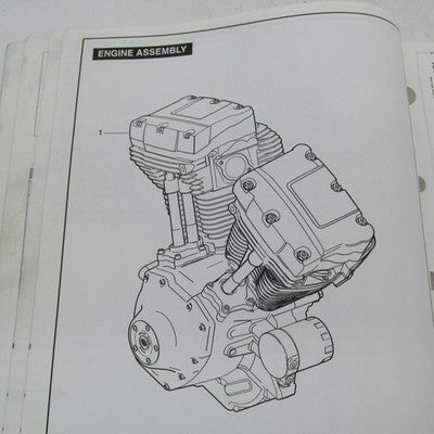 Harley-Davidson Official Factory 2011 Dyna Models Parts Catalog 99439-
