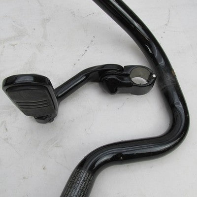 Harley OEM '18+ M8 Black Mustache Engine Guard 49000141 + Highway Pegs