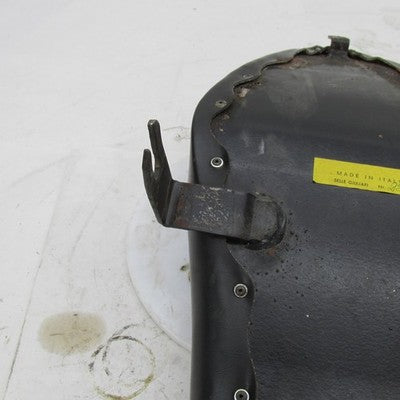 Vtg Selle Giuliari OEM Black Diamond Stitch Chopper Seat Made In Italy