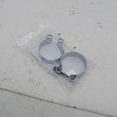 Pair of Vintage Harley OEM Electra-Glide Exhaust Port Clamps Ironhead