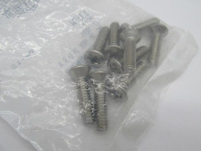 Lot of 9 Harley Genuine OEM NOS 1/4"-20 x 1" Pozidriv CTSK Machine Scr