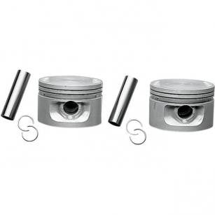 Drag Specialties Piston Kit 1340cc., 3.498in. Bore- .005in. Oversize,