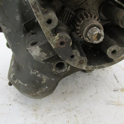 Vintage BSA B31/B33 M20/M21 Pre-Unit Crankcase *Cracked* w/ Conrod 66-