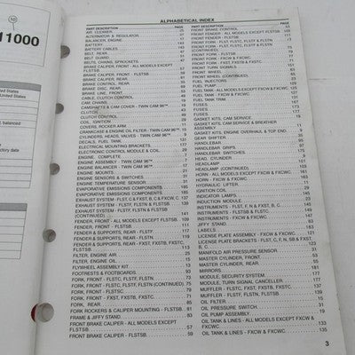 Harley-Davidson Official Factory 2009 Softail Models Parts Catalog 994