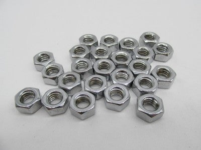 LOT of 24 Harley Davidson NOS Hex Nut, 5/16-18, Chrome 94042-90T