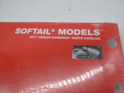 Harley Davidson Official Factory NOS Sealed 2017 Softail Parts Catalog