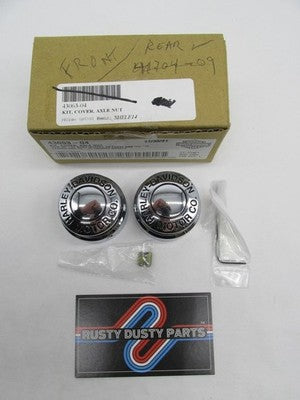 Harley Davidson Genuine NOS Dyna Touring Axle Nut Cover Kit 43063-04
