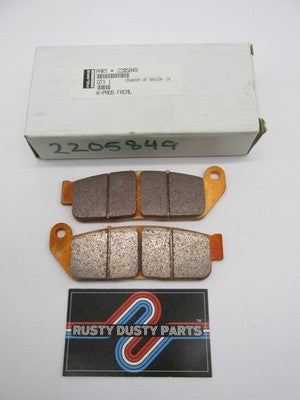 Set of Polaris Genuine NOS Front Brake Pads 2205849