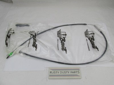 Barnett NOS High-Efficiency Black Vinyl Clutch Cable 101-30-10047-06