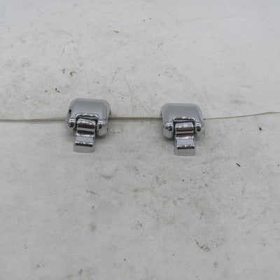 Pair of Harley OEM 14-22 Touring Chrome Tour-Pak Hinges 53000140 53000