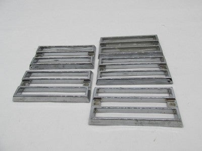 Lot of 5 Harley-Davidson Baron Chrome Plastic Light Grills 3" X 1-5/8"