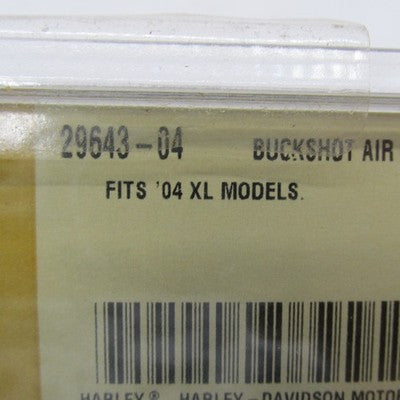 Harley-Davidson OEM NOS XL Chrome Buckshot Air Cleaner Trim Kit 29643-