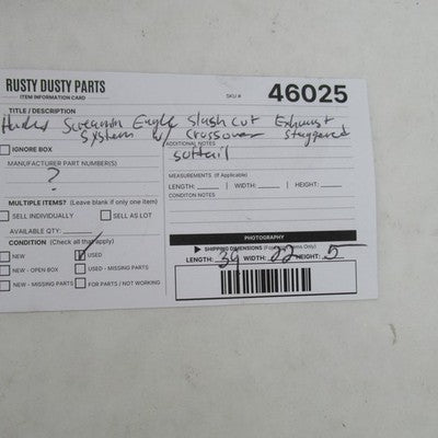 Harley Davidson OEM 86-03 Sportster Exhaust System 65569-86 65568-86A