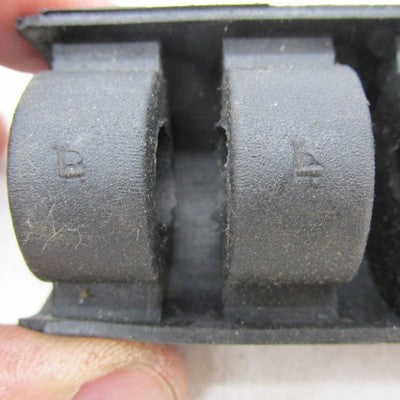 Single Harley Davidson OEM Footpeg Rubber Insert Replacement Pad 50917