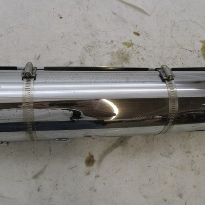 Harley Davidson OEM Pair of CVO Chrome Exhaust Mufflers 65594-11 (R) 6