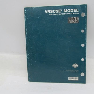 Harley-Davidson Official Factory 2006 VRSCSE2 Model Parts Catalog 9945