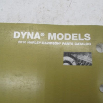 Harley-Davidson Official Factory 2010 Dyna Models Parts Catalog 99439-